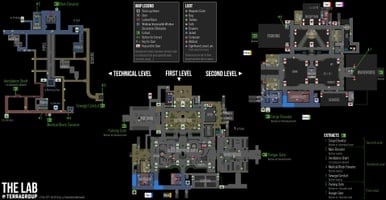 The Lab map